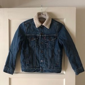 Levi's Jean Jacket w/ Sherpa Lining